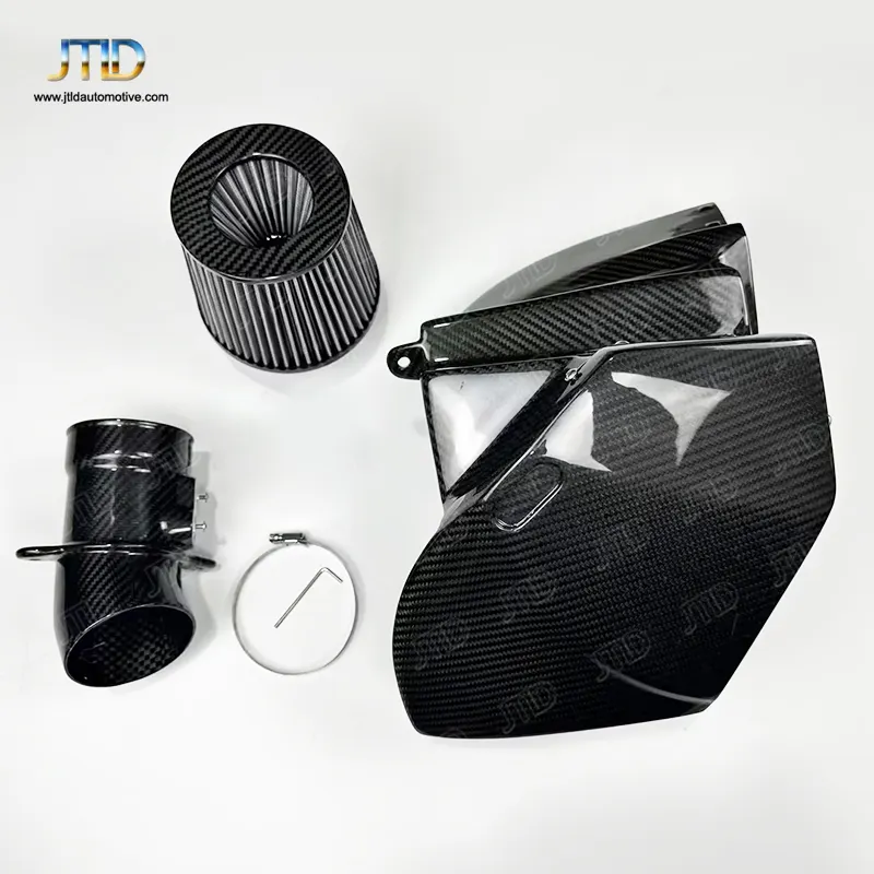JTLD hochwertiges Abgassystem Turbo 100 % trockene Kohlenfaseraufnahme-System-Kit für BMW G3X G30 B58 3.0T