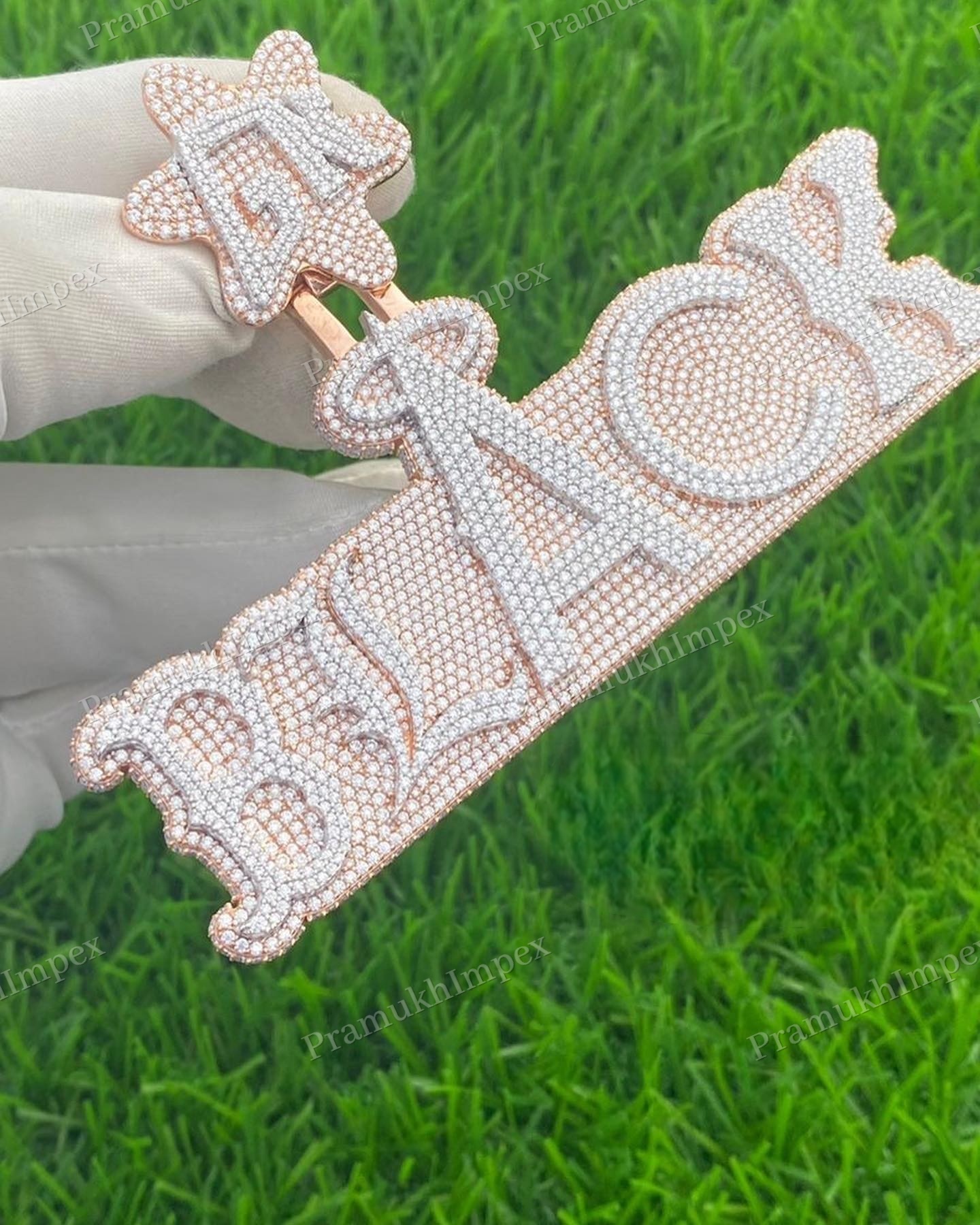 White Gold Plated