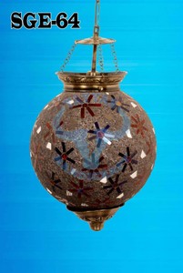 Turkish Hanging Light Energy Saving Istanbul Lamp Turkish Mosaic Lamp and Chandeliers From <strong>India</strong> - Product Image 3