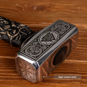 Tay Giả Mạo Carbon Cao Thép Không Gỉ Búa Chất Lượng Cao Thợ Rèn & Thợ Mộc Công Cụ Hoàn Hảo Cho Kim Loại - Product Image 6