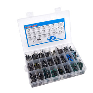 500pcs 24值电解电容器套件混合贴片电解质电容器10V 16V 25V 50V 0.1uf-1000uf用于Arduino - Product Image 5