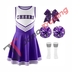Fabrika tedarikçisi 2025/2026 yeni stil özel Logo amigo seti baskılı kızların amigo üniformaları tezahürat giyim Cheer - Product Image 4