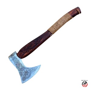 Sıcak satış Viking balta kafa tomaet Tomahawk Adze açık kamp için dayanıklı şam paslanmaz çelik DIY sınıf ürün