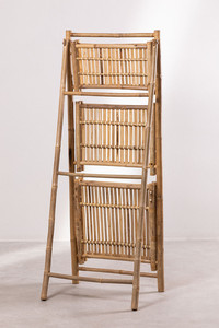 Kệ Gấp Bằng Tre Tự Nhiên Thiết Kế Mới Nhất Kệ Gấp Bằng Tre Thủ Công Giá Gấp 3 Tầng Để Trang Trí Nhà Cửa Bán Buôn - Product Image 4