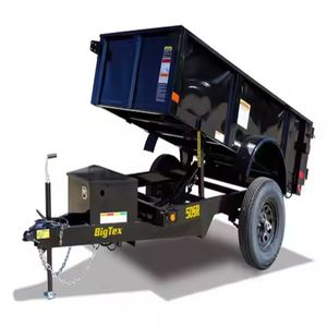 2025单轴5k大Tex 50SR-08液压自卸拖车40 "侧面销售10x5 7x14 17.6k液压自卸拖车齿轮马达 - Product Image 4