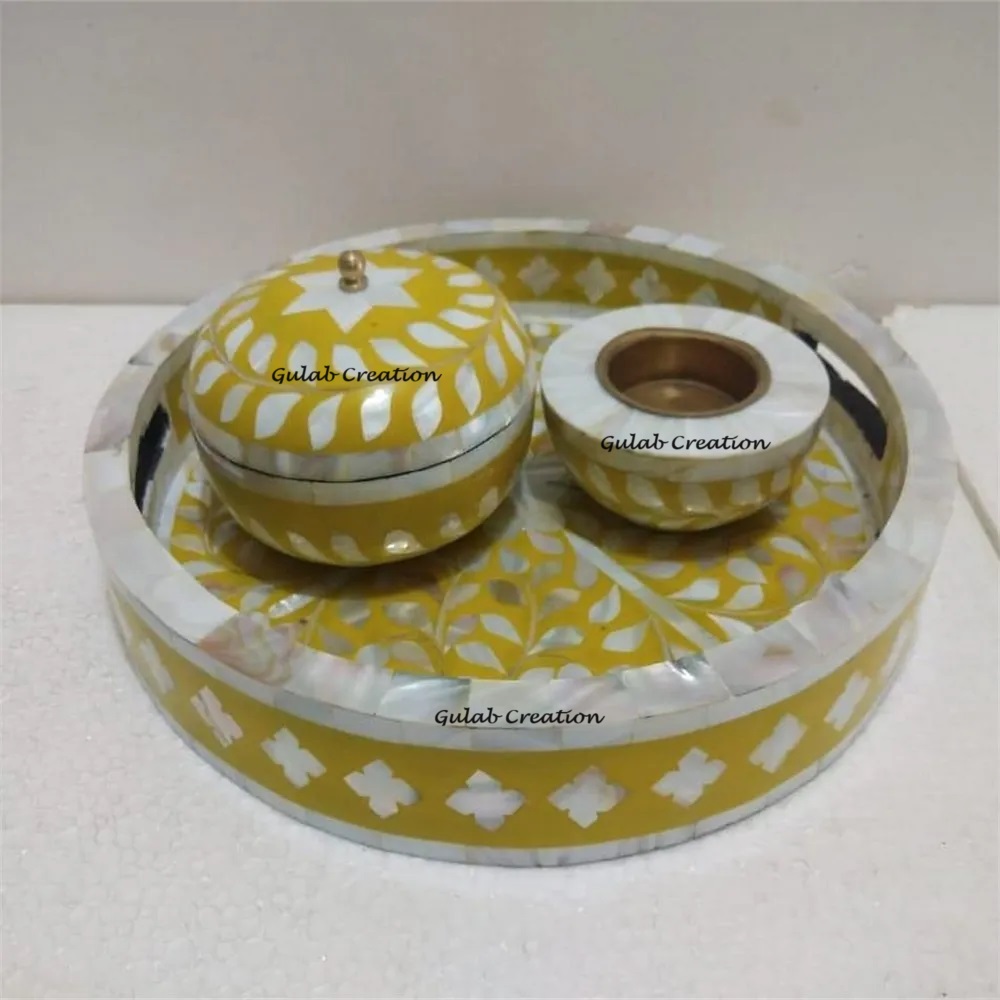 Yellow & White