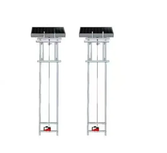 günstiger Solarpanel-Lifter Edelstahl Maschine Lifting Arbeitsplattform vertikaler elektrischer Warenlager-Aufzug 12 M