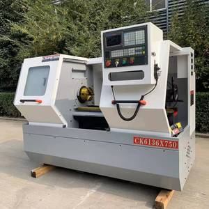 Portaherramientas de eje C Horizontal de servicio medio automático Máquina de torno CNC de cama plana ALCK6136 Torno CNC de cama plana - Product Image 4