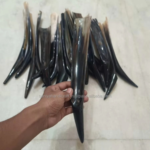 Toptan fiyatlar İpucu öküz buffalo ayakkabı çekeceği akik 38 cm 40 cm uzun ucu buffalo ayakkabı çekeceği en ucuz fiyatlarla