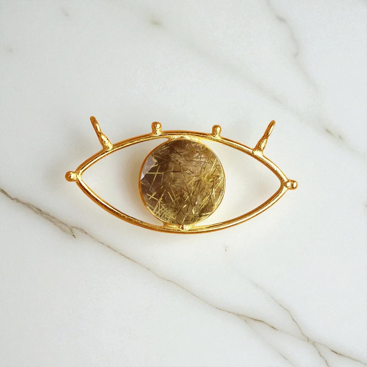 รูไทล์สีทอง