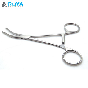 Kẹp Giảm Xương Phẫu Thuật Chỉnh Hình Y Tế Pakistan Kẹp Dài Cong 5.5 "Kẹp Thép Không Gỉ CE ISO - Product Image 4