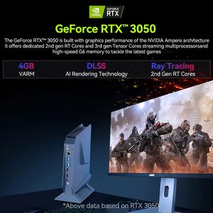 XCY Juegos Pc i9 12900H RTX4060 64GB DDR4 2TB NVME SSD mini pc gamer PC juego Minipc Mini computadora de escritorio - Product Image 6