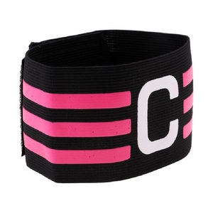 Banda elástica ajustable gancho y lazo personalizado impreso fútbol capitán brazalete Accesorios - Product Image 5