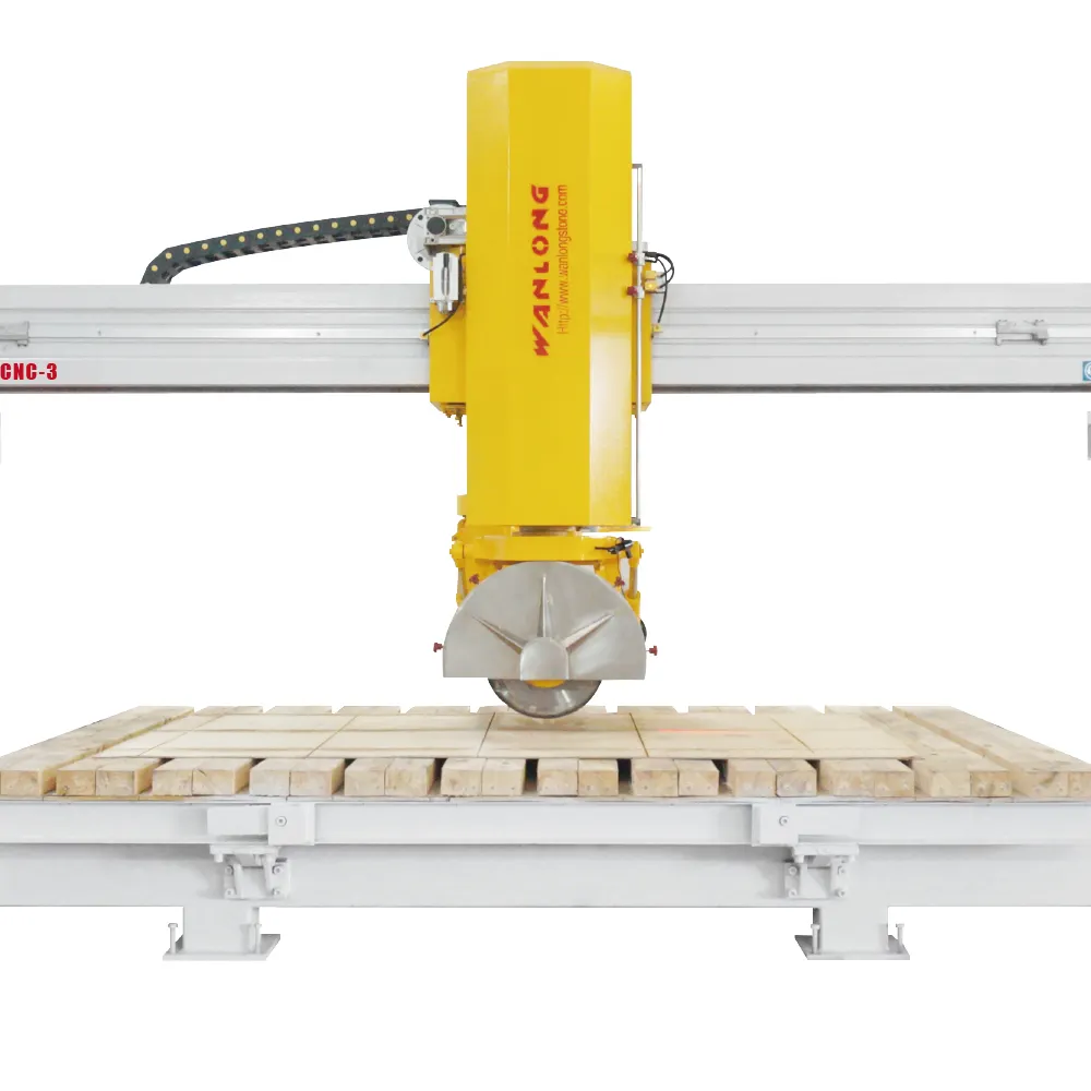 ワンロングCNC-3軸モノブロックブリッジストーン切断機