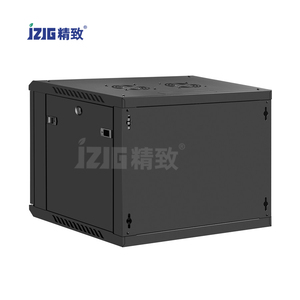 Armadietto per Server in acciaio 9U di nuovo Design 2024 con supporto e ventilatore mobile di rete da 19 pollici per Data center domestici - Product Image 2