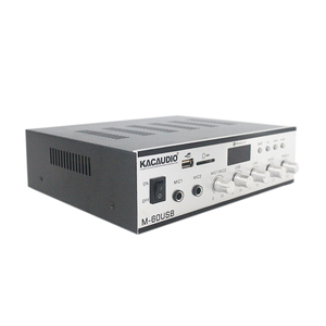 Venta directa de fábrica 60W Amplificador Sistema de megafonía Amplificador Mezclador de potencia Amplificador - Product Image 1