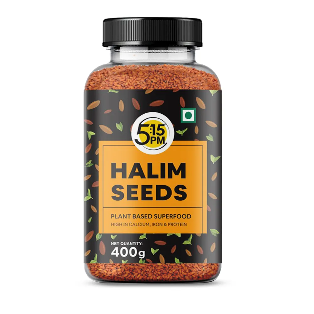 Semillas de haluro orgánico para jardín, semillas de Aliv Asaliya para el crecimiento del cabello y comer, 400gm