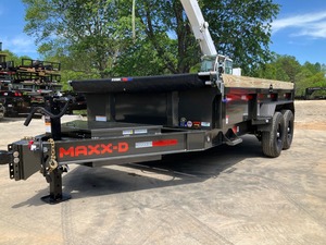 清洁2025大特克斯50SR-08单轴5k自卸拖车希尔克雷斯特7x14 17.6k 40 "侧用于农场销售 - Product Image 4