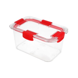 优质1.5升矩形储物盒高级注射材料定制包装和尺寸食品容器 - Product Image 1