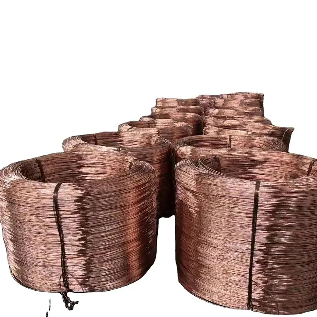 Est Opper-cable de cobre para desecho, cable de cobre para desecho, 99.999%