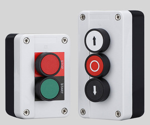 <strong>Push</strong> <strong>Button</strong> <strong>Switch</strong> Power Control Box Emergency Stop Start Stop 22mm Waterproof Surface Mounted Indicator Light - Product Image 2