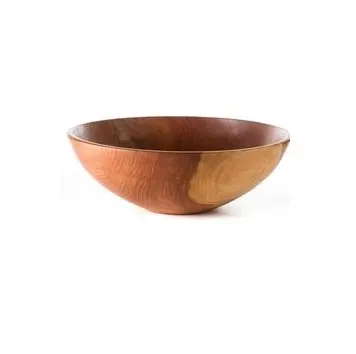 Wooden Fruit Salad Serving Bowls In Custom Shape Size and Finishes For Home Tableware Decoration And Party Supplies Cheap Price