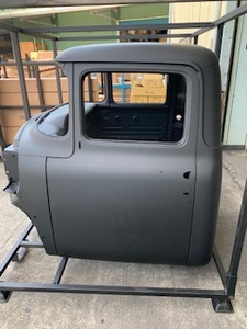 FORD TRUCK PICKUP CAB BODY SHELL ASSY 56 1956 W/BIGウィンドウシートメタルから小さな部品やアクセサリーまでのヒーターモーターホール付き