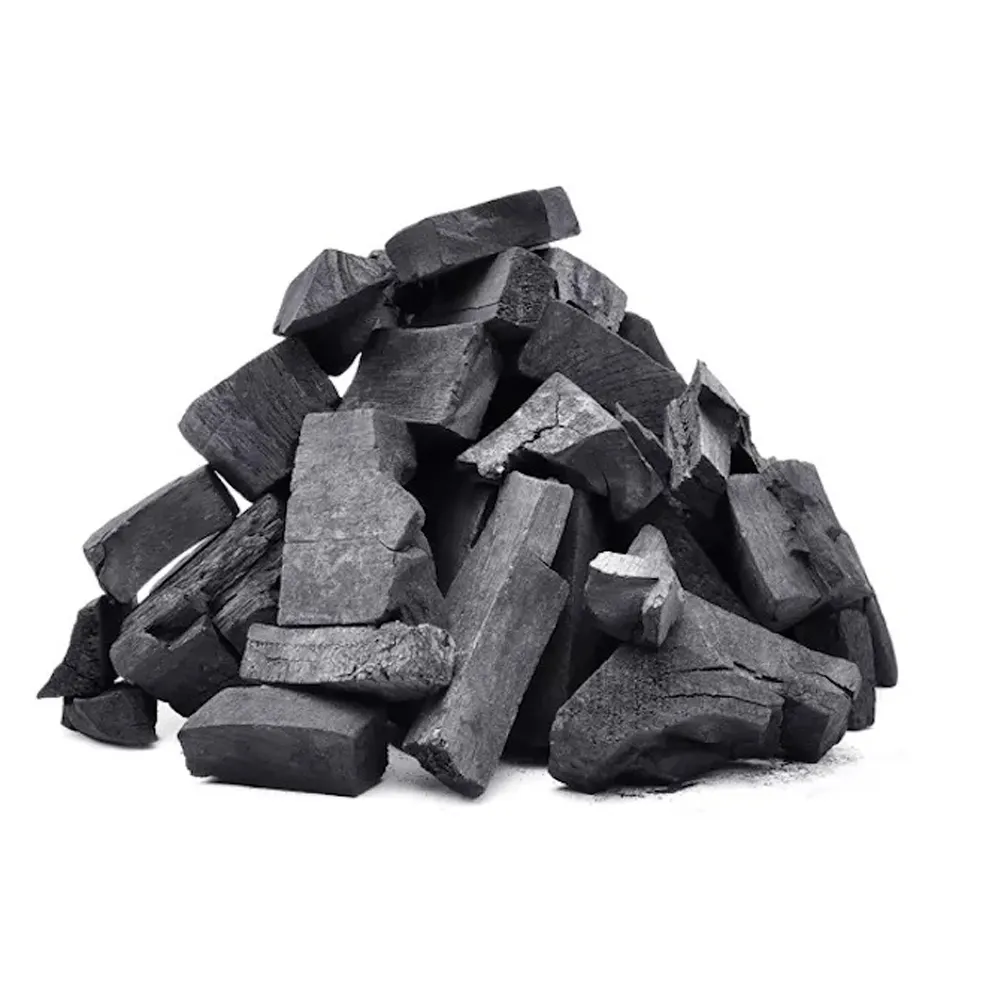 טמפרטורה גבוהה עץ קשיח מקל פחם שרף גריל פחמים עם 3.5 - 4.5 שעות צריבה