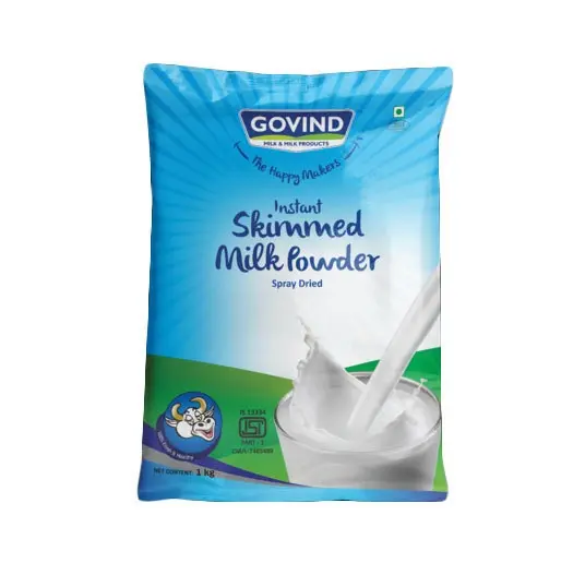 Precio de fábrica leche desnatada en polvo 25kg bolsas de alimentos puros leche desnatada en polvo