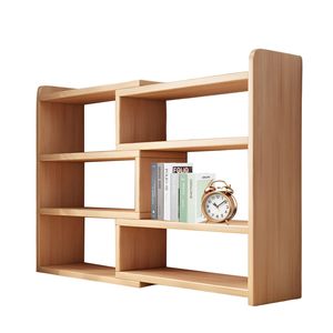 Bàn Bằng Gỗ Tủ Với Có Thể Điều Chỉnh Kệ Văn Phòng & Lưu Trữ Nhà Giá 3-Tier Gỗ Óc Chó Màu 30Cm - Product Image 3