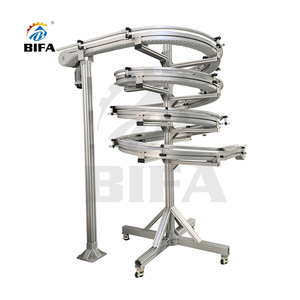 Bifa <strong>Spiral</strong> Screw Conveyor Helix Conveyor for <strong>Accumulation</strong>, Buffering, Cooling Product