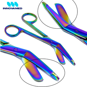 Cerrahi bandaj makası cerrahi çok gökkuşağı renk Blunted ipuçları INNOVAMED tarafından cerrahi aletler temeli - Product Image 2