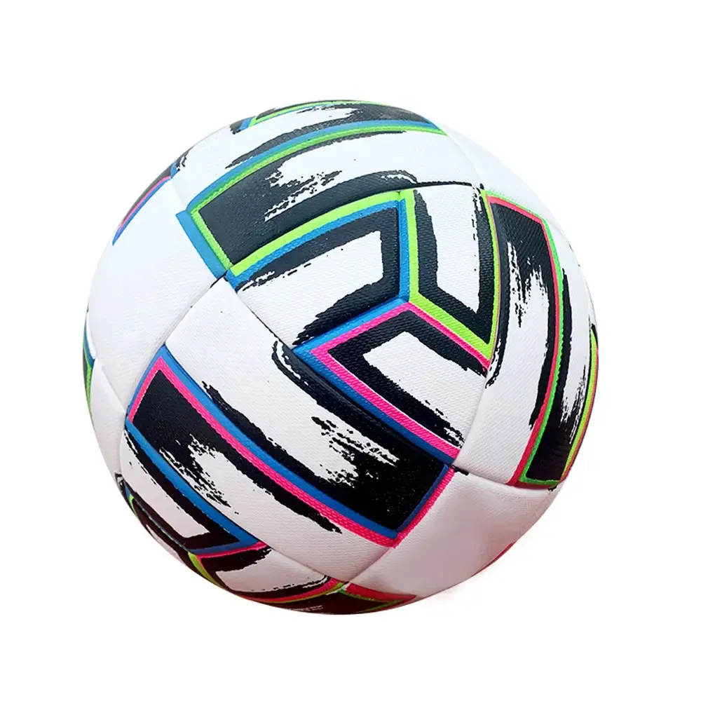 Fabricante de balones de fútbol profesional-Balones de fútbol de tamaño 5 Balones de fútbol de material PU