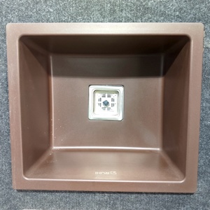 Venda quente Moderno Granito Branco Única Tigela Pia Cozinha Preço Atacado Quartz Undermount Instalação <span class=keywords><strong>Overflow</strong></span> Característica