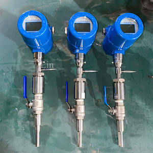 1/2&quot; to 12&quot; Modbus 4 to 20 MA Pulse <strong>Output</strong> Gas Air Flow <strong>Sensor</strong> Insertion Thermal Mass Flow Meters Ammonia Gas