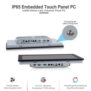 15.6-Inch Industrial PC Widescreen All-In-One Panel PC Stock TPM 2.0 With WIN 10 <strong>Operating</strong> <strong>System</strong> Touch Panel Pc - Product Image 2