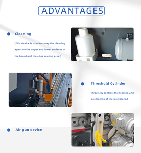 Zicar Máy Móc Đa Chức Năng Cạnh Dải Máy Ván Ép Chế Biến Gỗ MDF Gỗ Tự Động Cạnh Banders Cho Đồ Nội Thất - Product Image 5