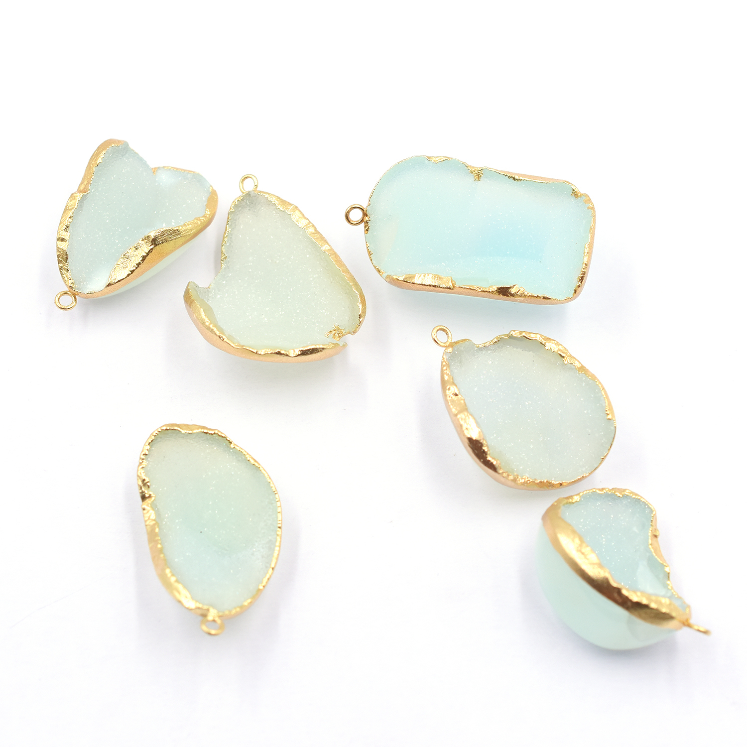 Aqua Druzy