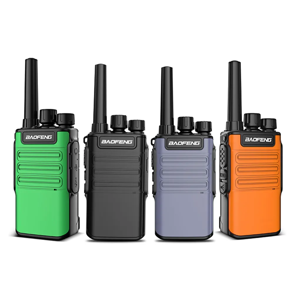 2022 nouveau Baofeng Mini BF-V8 BFV8 bidirectionnel jambon CB Radio portable gris vert Orange interphone UHF HF émetteur-récepteur talkie-walkie