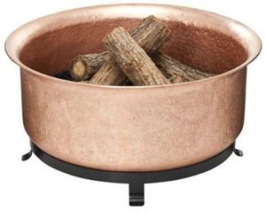 Durable copper fire pit with stylish <strong>round</strong> design and reliable fire performance for garden and <strong>patio</strong> use - Product Image 2