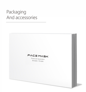 מסכת פנים הוביל טיפול אור סיליקון טיפול מסכת פנים הוביל מסכת פנים הוביל טיפול אור masker טיפול פנים לוגו - Product Image 5