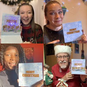 <strong>Greetings</strong> Pop up Christmas Card with Lights and Music 'It's the Most Wonderful Time of the Year' Stunning 3D Christmas Card - Product Image 3