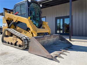 Skid Steer Altamente Funcional Carregador Caterpillar Carregador 259D Skid Steer Motor Diesel Pronto para Enviar Carregador