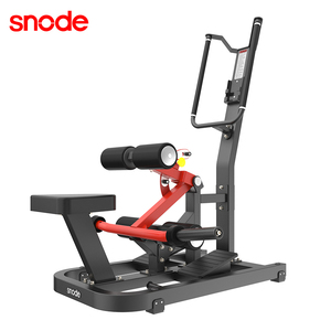 Snode ticari fitnes ekipmanları plaka yüklü vücut geliştirme şekli için kalça eğitmen kalça itme makinesi - Product Image 1