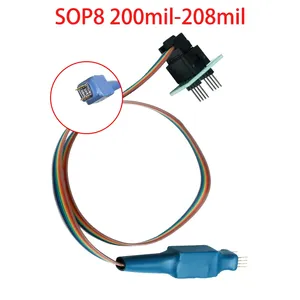 SOIC8 SOP8 Test Clip Probe Line For <strong>EEPROM</strong> 93CXX/25CXX/24CXX circuit <strong>programming</strong> on USB Programmer TL866 RT809F RT809H - Product Image 4