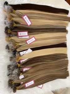 F-TIP เคราตินผมตรงจากเวียดนามผมแท้ย้อมสีแดงไม่หลุดหรือพันกัน - Product Image 2