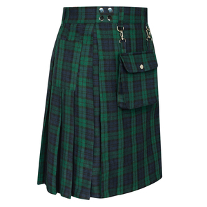 Erkekler rönesans pilili etek çanta ile Scottish tarzı plamen A-Line etek Tartan <span class=keywords><strong>Kilt</strong></span> erkekler için