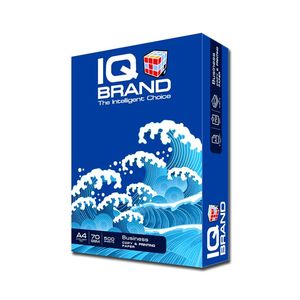 White IQ Brand A4 A4 70 Gsm Business Series Made From Germany Premium Quality A4 Copy Paper 500 <strong>Sheet</strong>/ream, 5 Ream/Box - Product Image 1