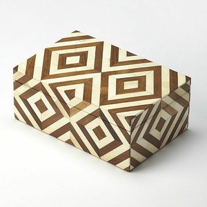 Handgemachte natürliche Vintage Knochen harz Inlay dekorative Schmuck & Aufbewahrung sbox rechteckige Form mit gravierter Handhabung für Kunst handwerk