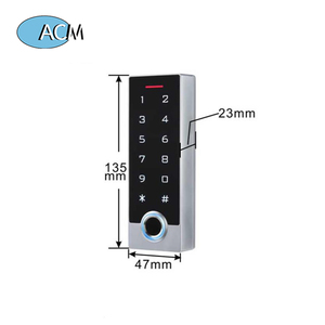 Sistema di controllo accessi RFID interno con IP68 Touch Screen Controller di accesso per impronte digitali in metallo - Product Image 3